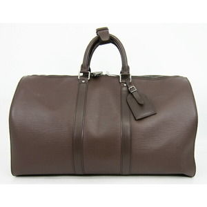 Louis Vuitton Keepall 45 Boston Bag Epi Mocha